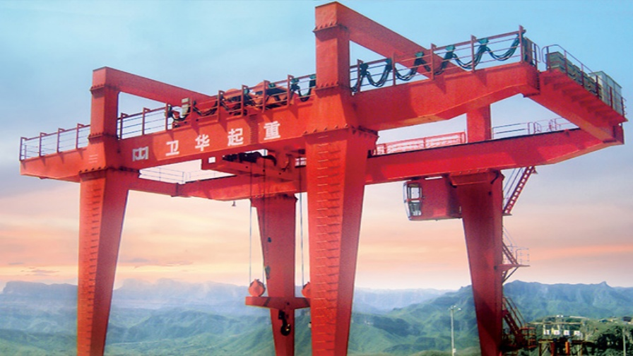 32 5-50 10 t Double Gider Gantry Crane with Hook (4).webp