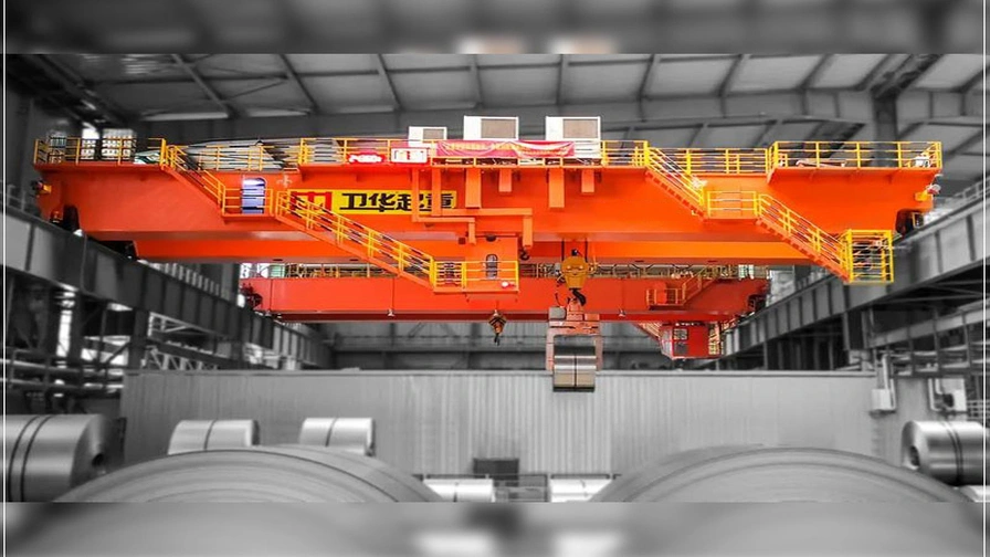 Intelligent Steel Coil Handling Crane