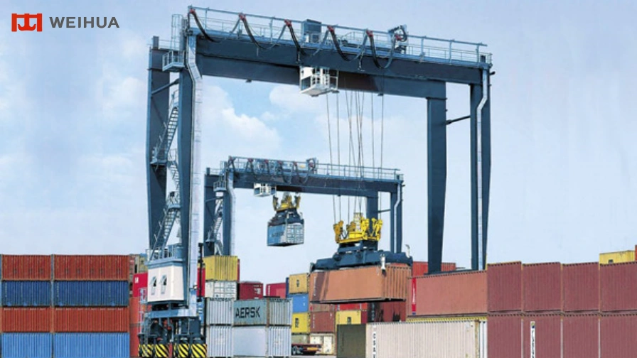 Rubber Tyred Container Gantry Cranes.webp