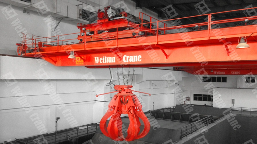 Overhead Crane for Garbage Disposal
