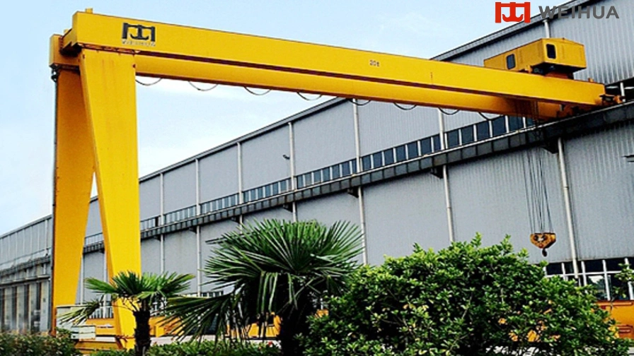 Double Girder Semi-Gantry Crane