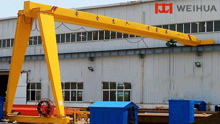 Single Girder Semi-Gantry Crane